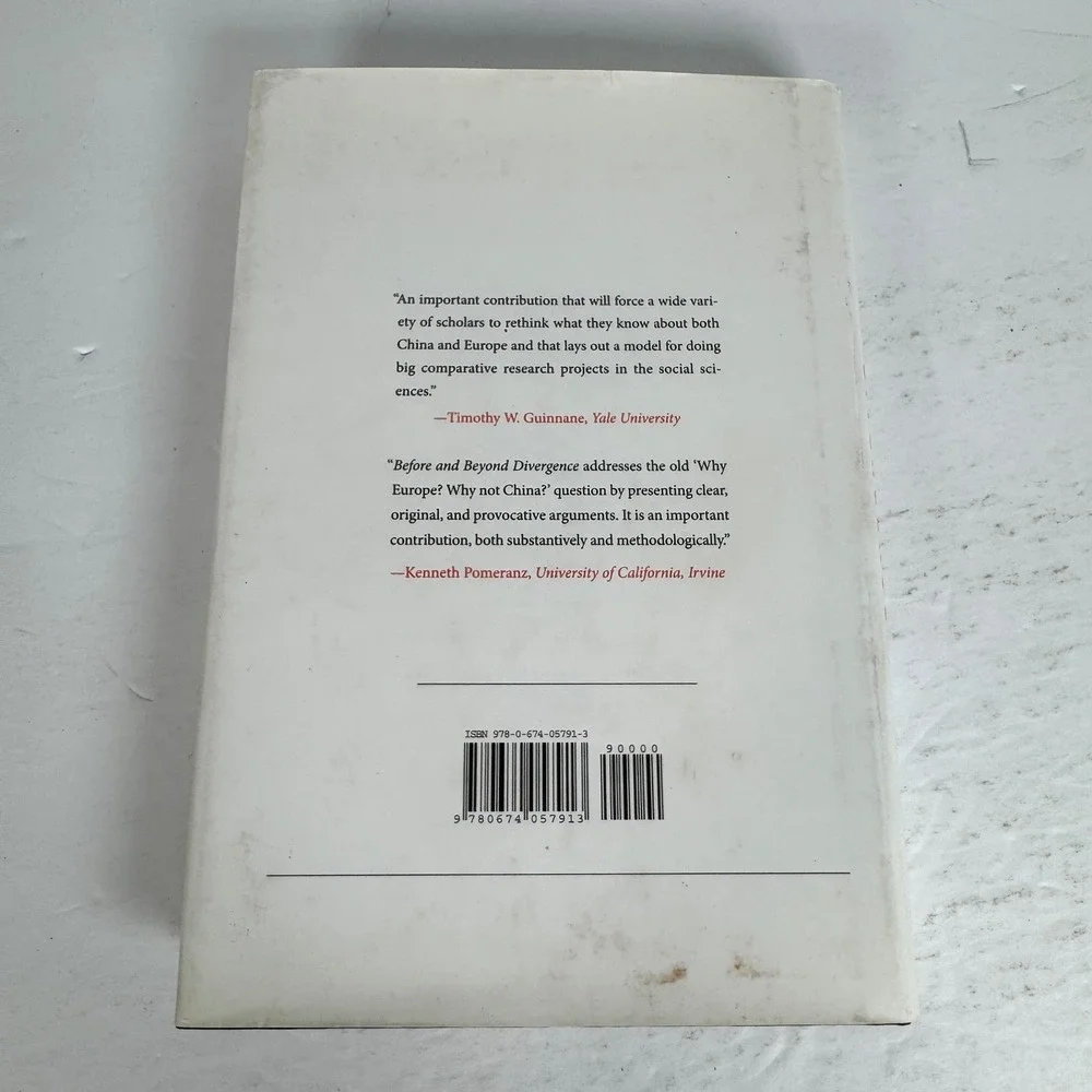 Before and Beyond Divergence Economic Change China Europe Rosenthal Wong 2011